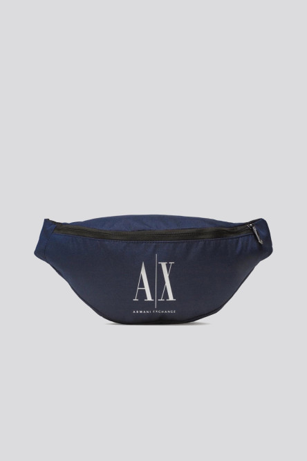 Синяя бананка Armani Exchange