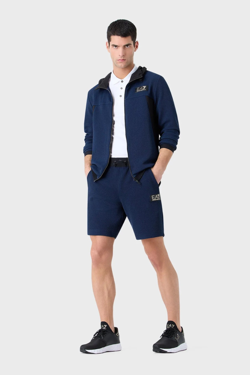 Синє Худі EA7