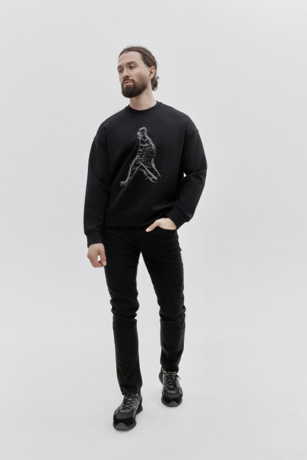 Черные джинсы Emporio Armani