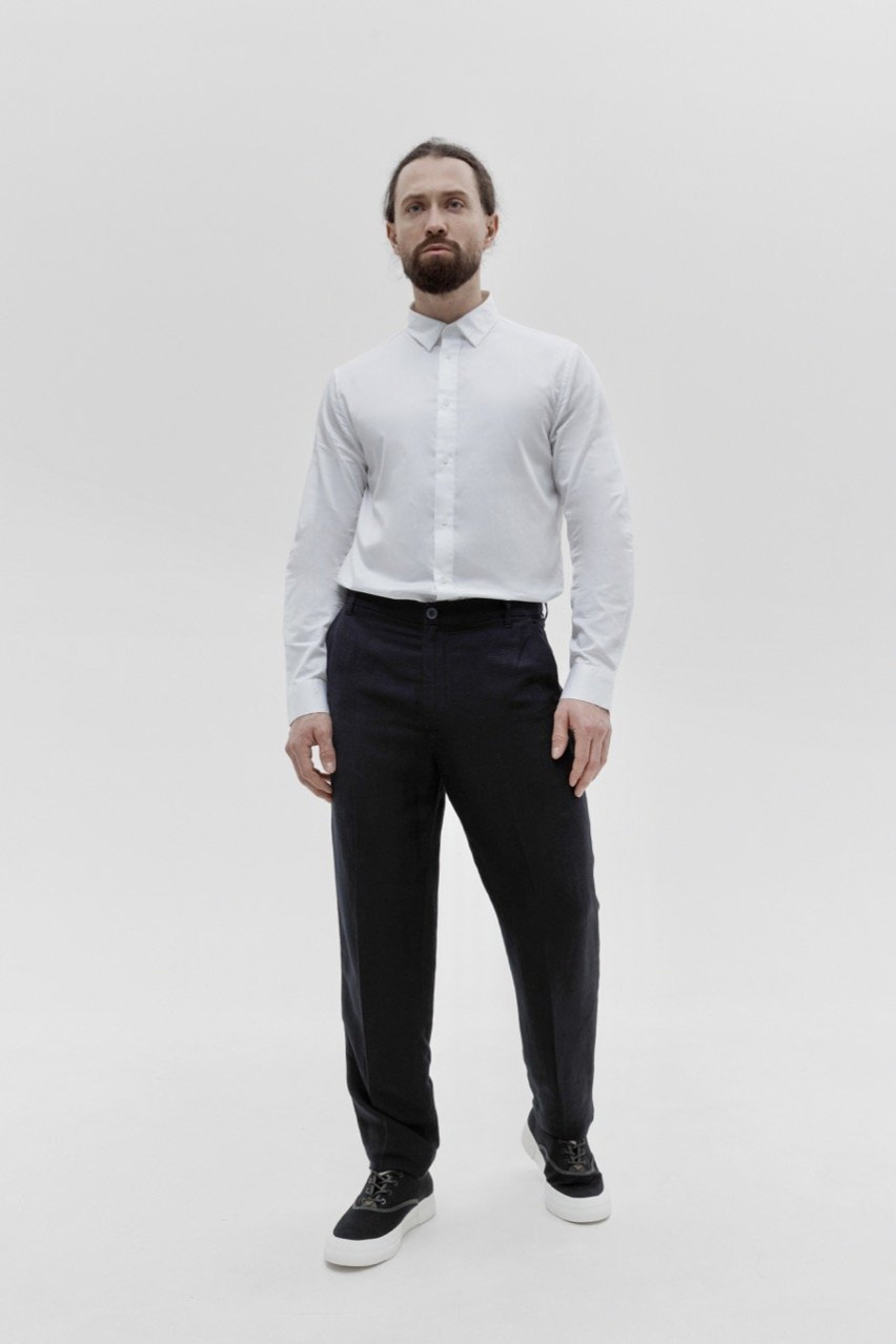 Сині брюки Armani Exchange