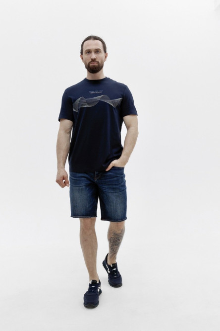 Синие шорты Armani Exchange