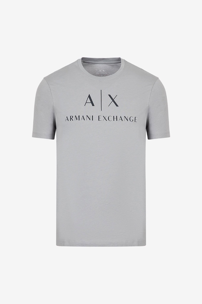 Сіра футболка Armani Exchange