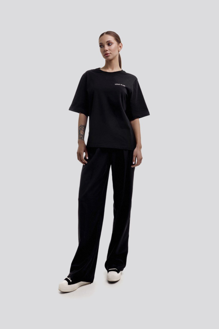 Черная футболка BLAZH'