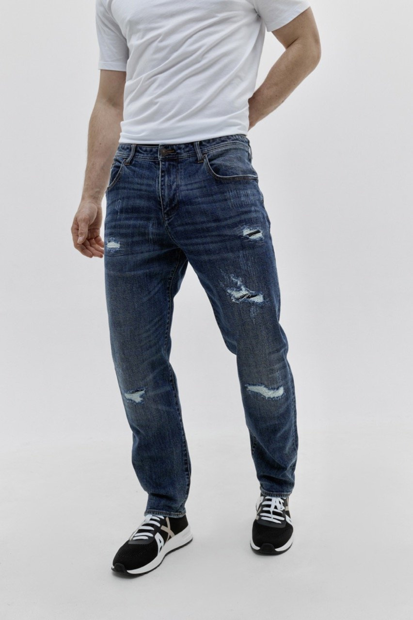 Синие джинсы Armani Exchange