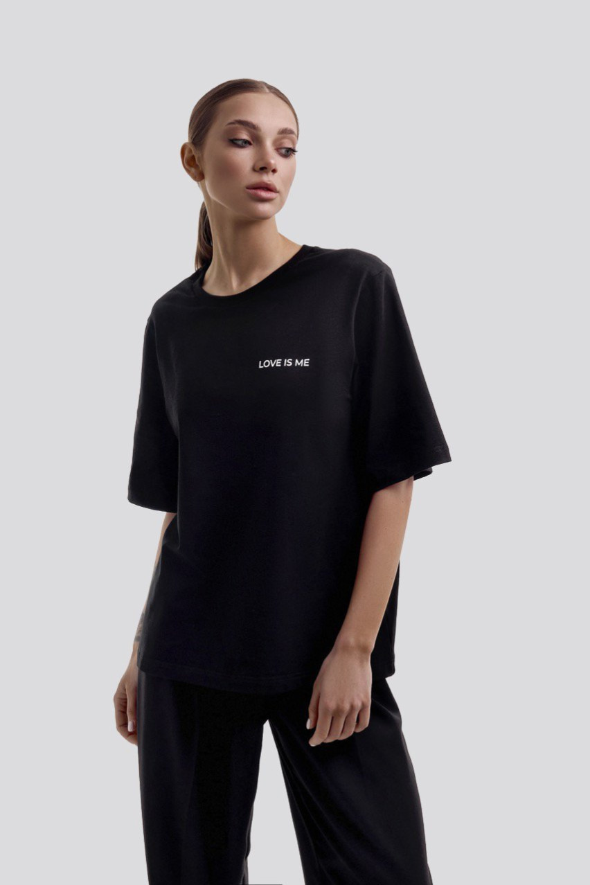 Черная футболка BLAZH'