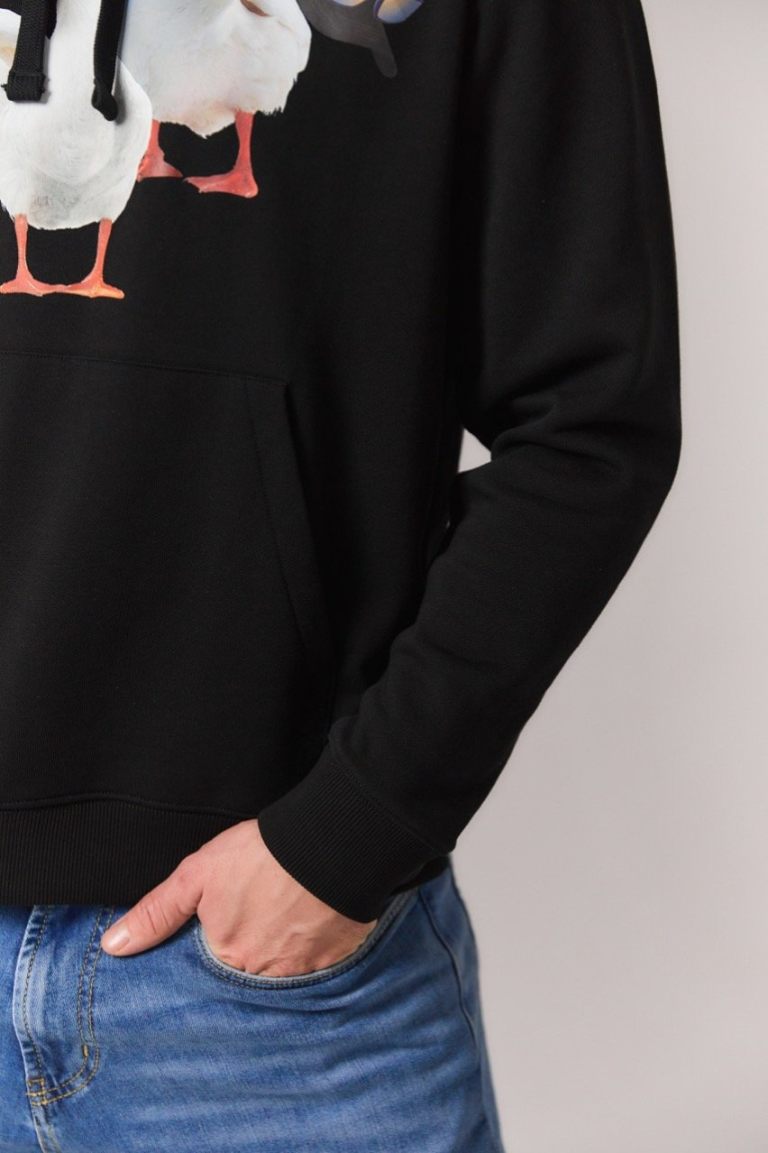 Черное худи HUGO