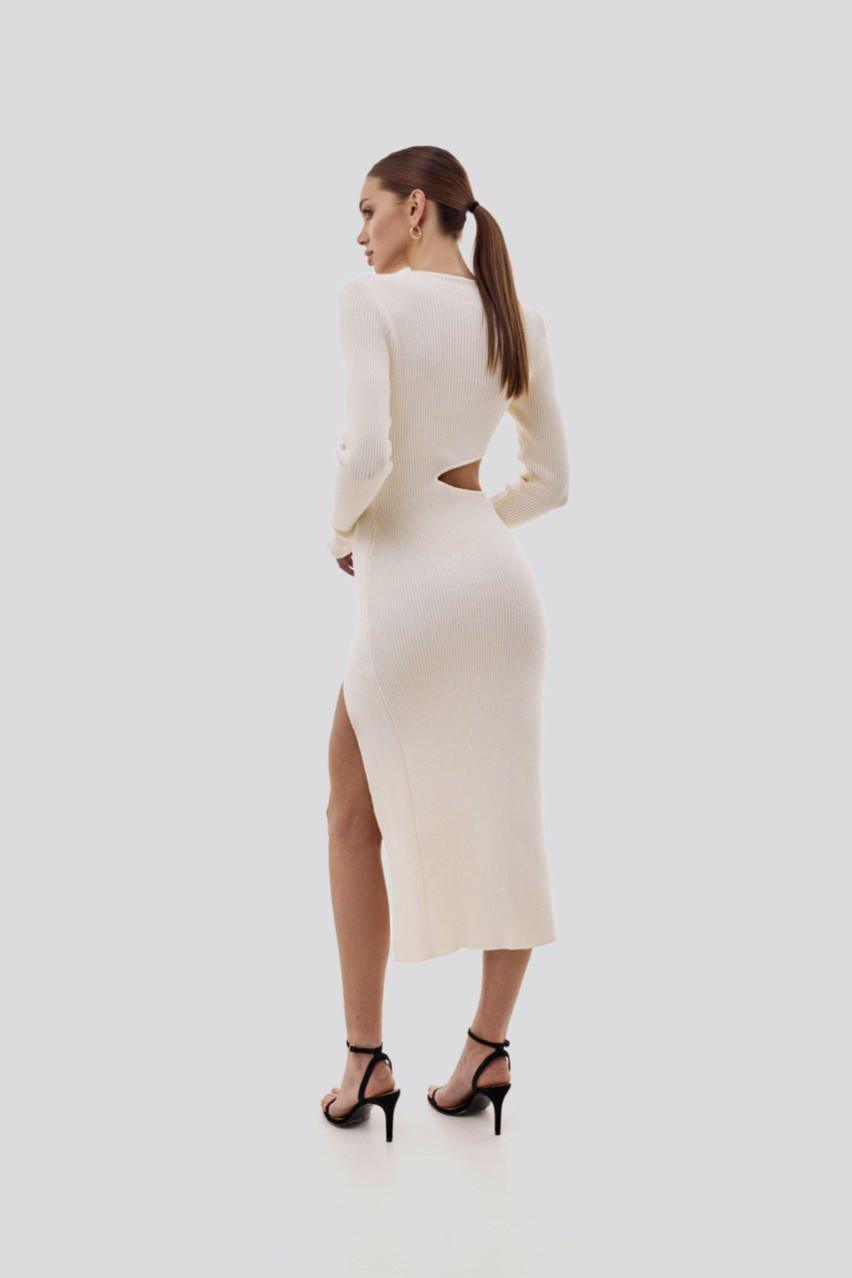 Молочное платье BLAZH'