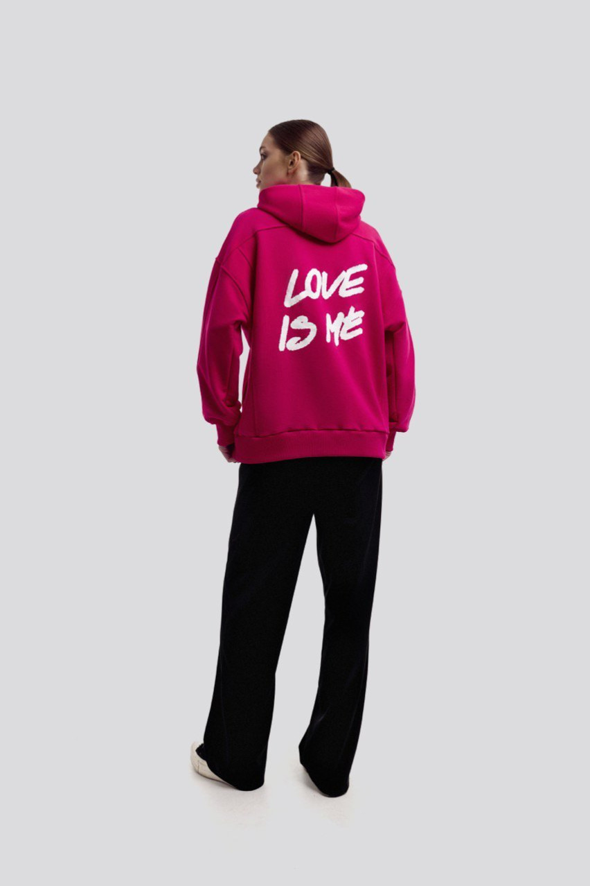 Малиновое худи BLAZH'