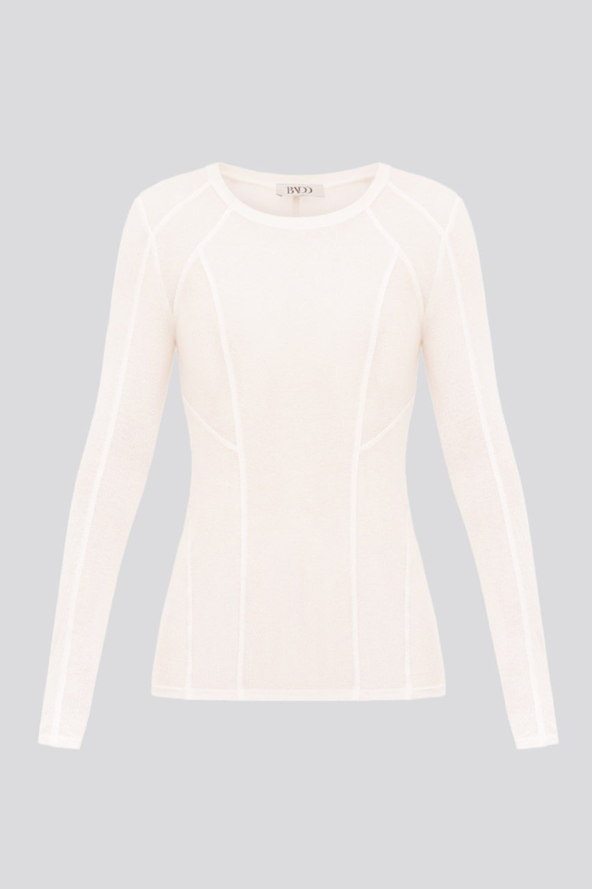 Молочный лонгслив BLAZH'