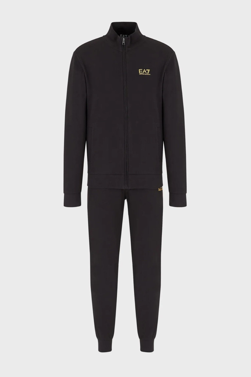 Чорний спортивний костюм EA7