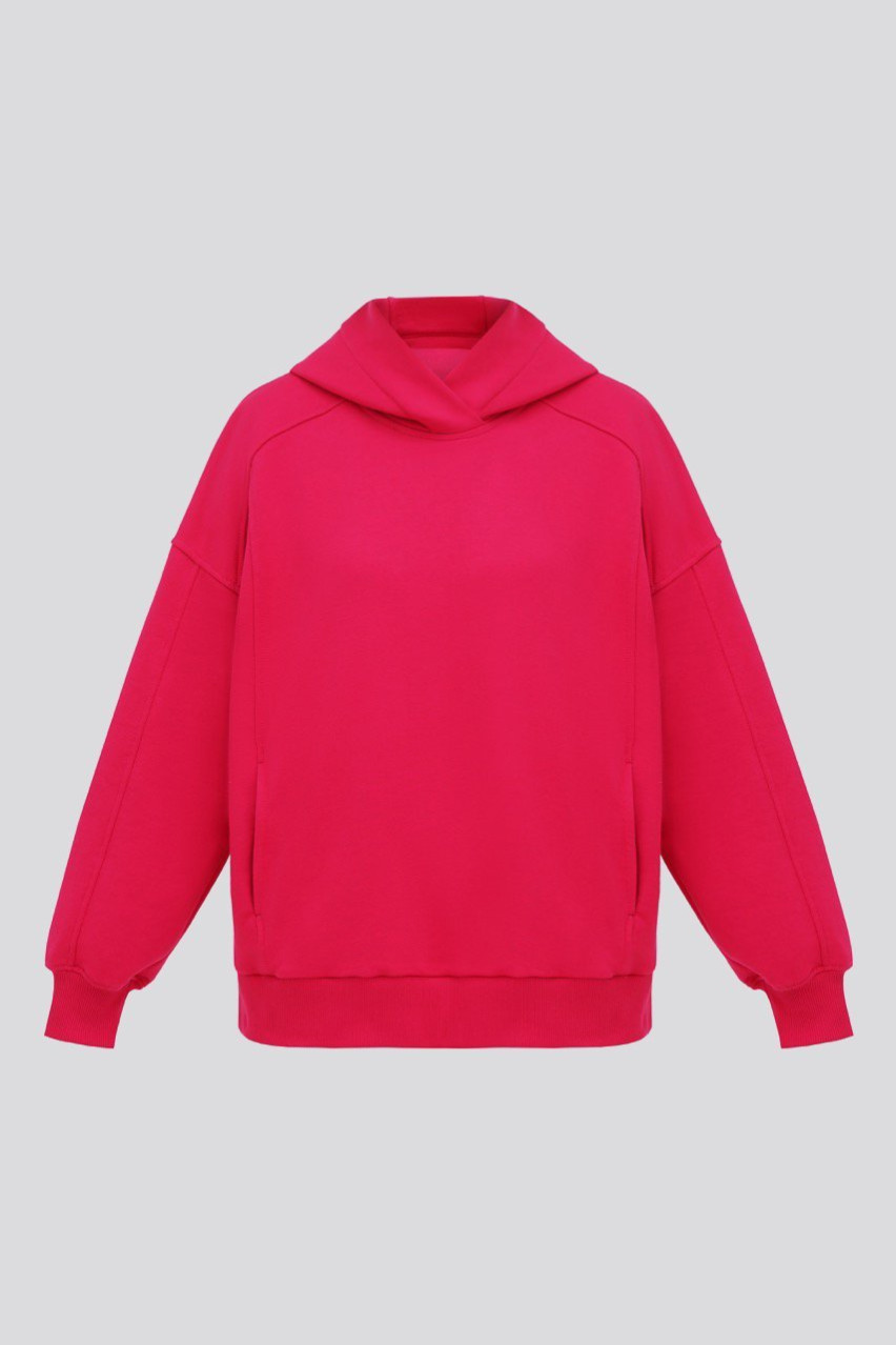 Малиновое худи BLAZH'