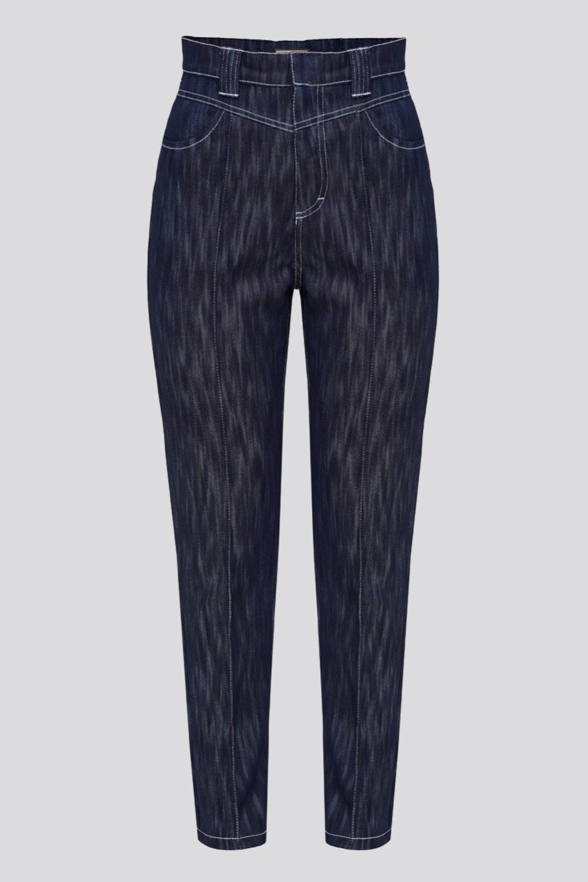 Синие джинсы BLAZH'