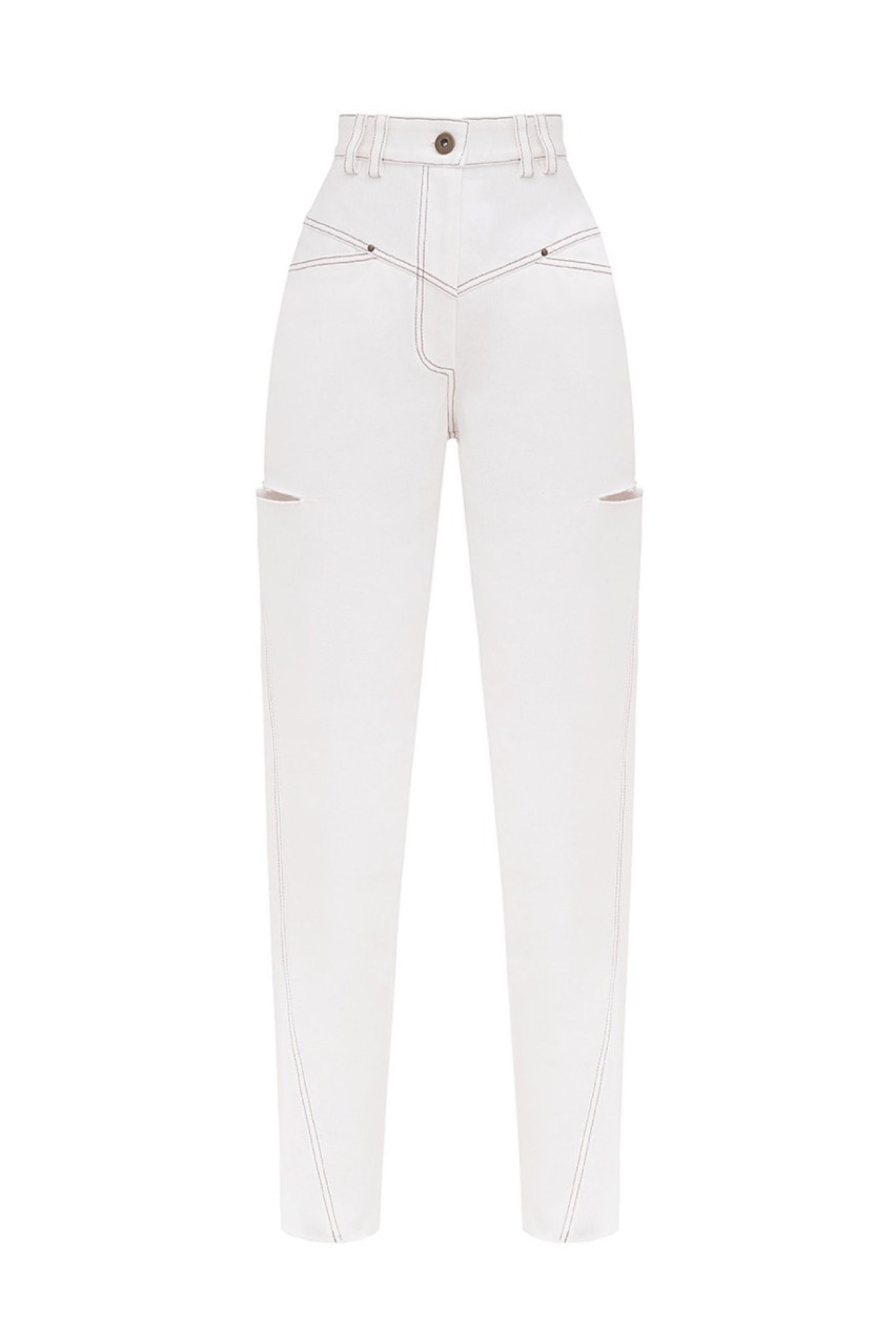 Молочные джинсы BLAZH'