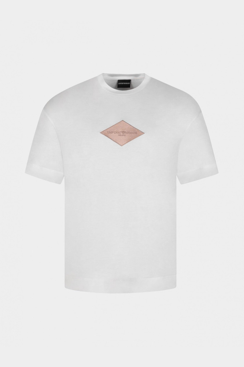 Біла футболка Emporio Armani