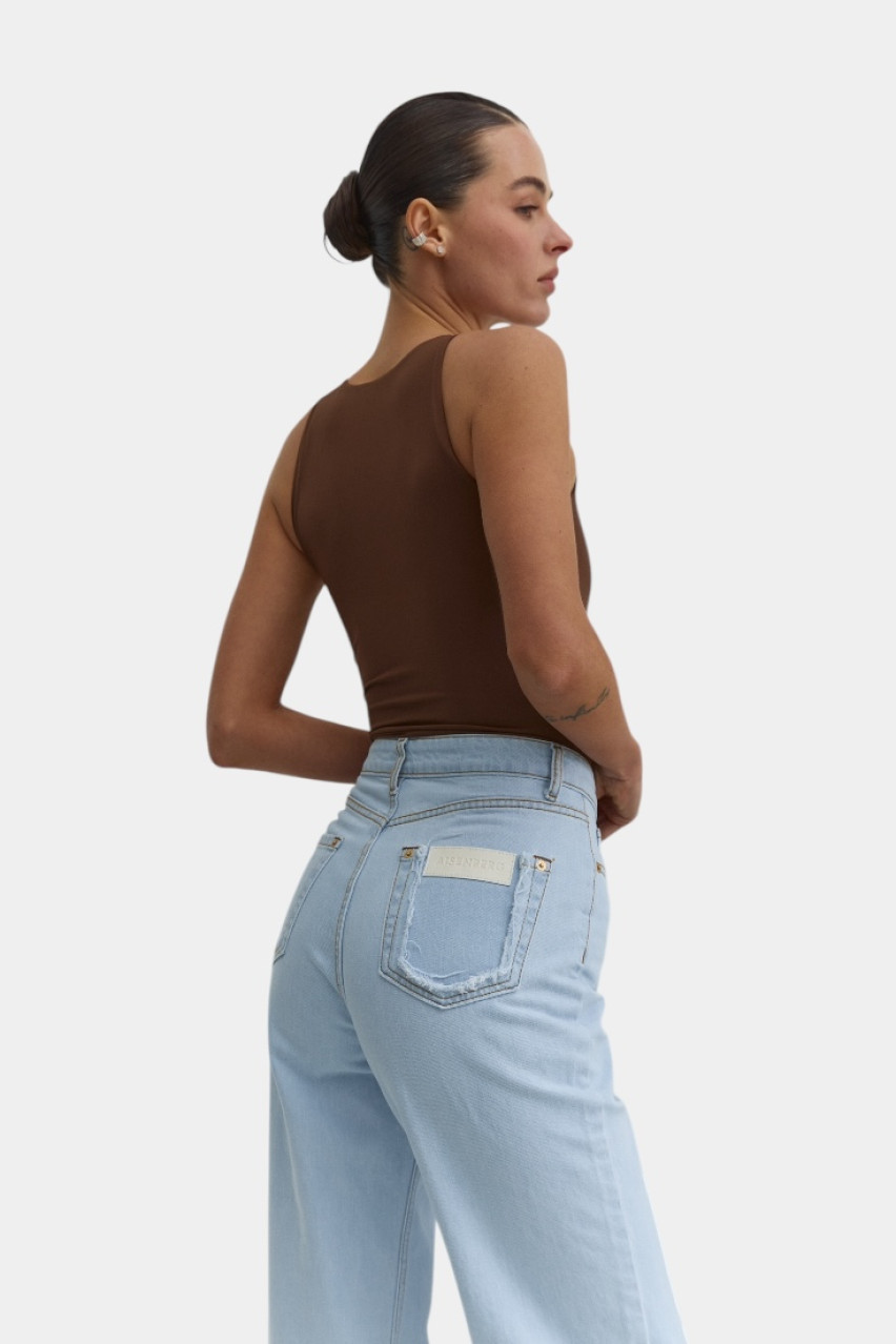 Голубые джинсы Mia Basic Aisenberg