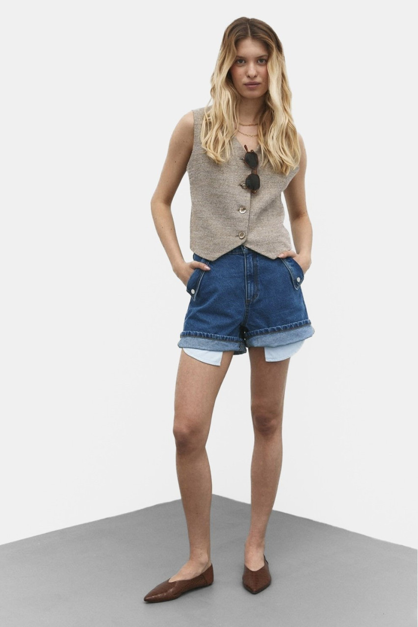 Сині джинсові шорти S'24