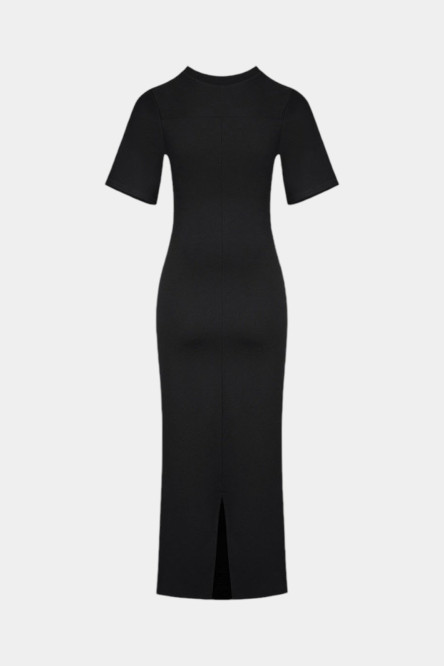 Чорна сукня максі