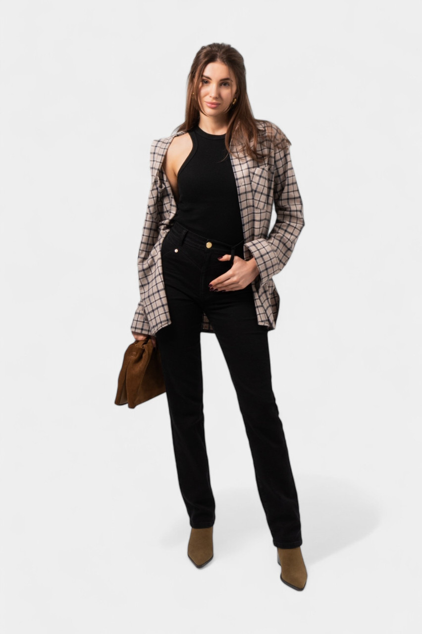 Чорні джинси Slim D109BBst Aisenberg