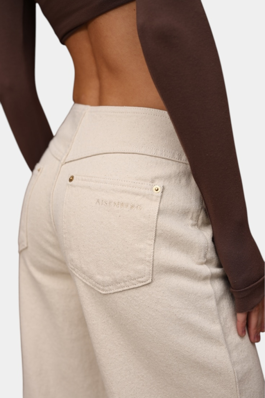 Молочні джинси Butoons D249S Aisenberg