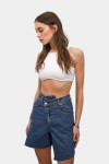 Сині джинсові шорти Criss Cross
