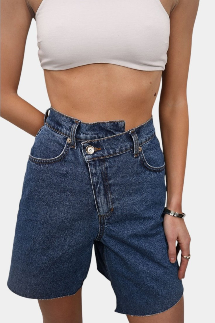 Синие джинсовые шорты Criss Cross D165cr Aisenberg