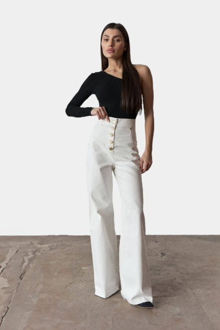 Білі джинси кльош Chloe