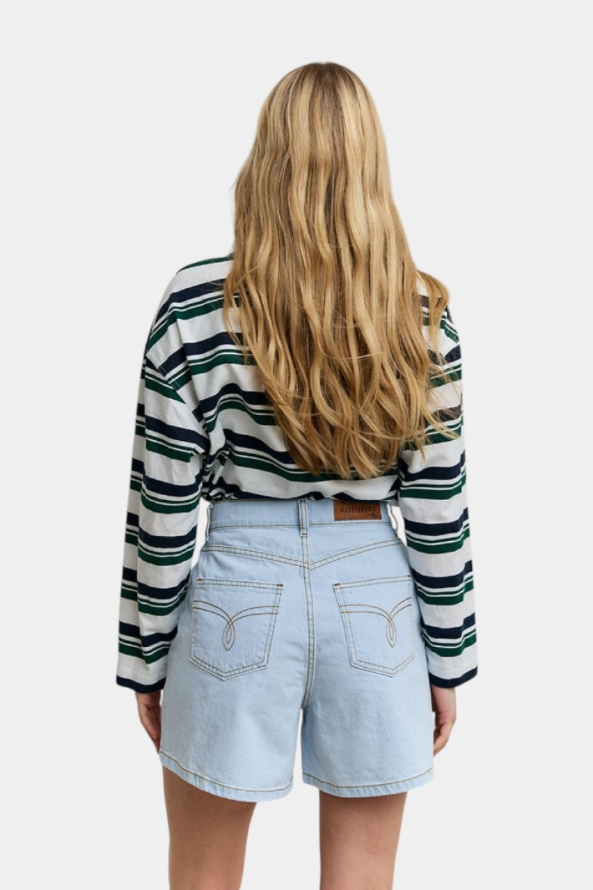 Блакитні джинсові шорти Basic Bleach D280BL Aisenberg