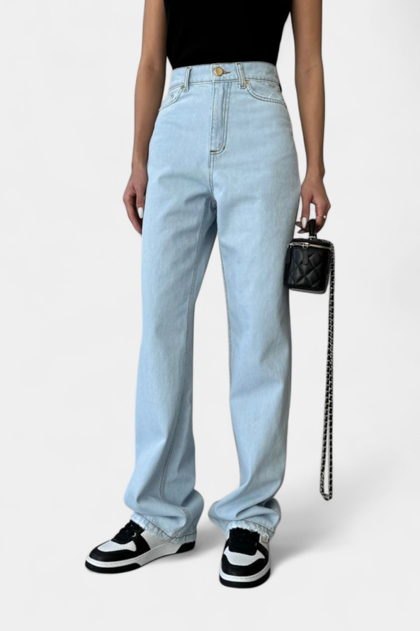 Голубые джинсы Stacy Bleach D66LB Aisenberg