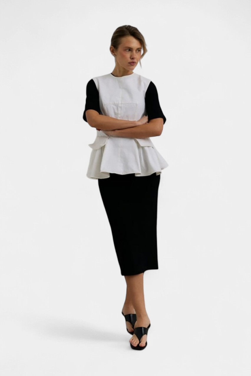 Белый топ Bando B1WT Aisenberg