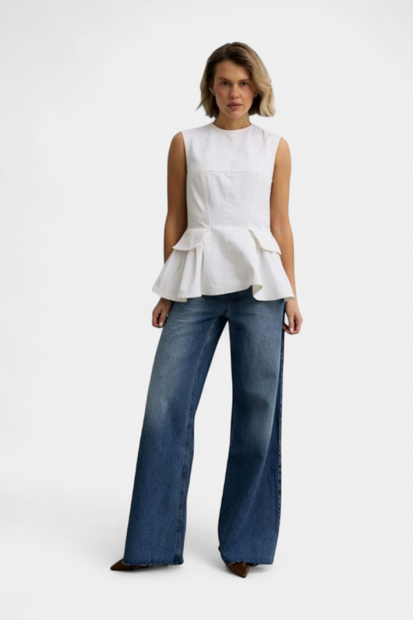 Белый топ Bando B1WT Aisenberg