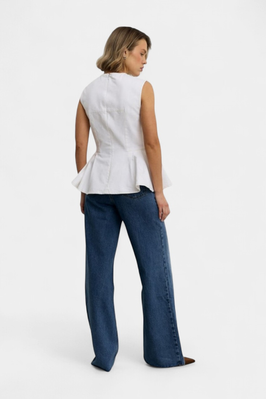 Белый топ Bando B1WT Aisenberg