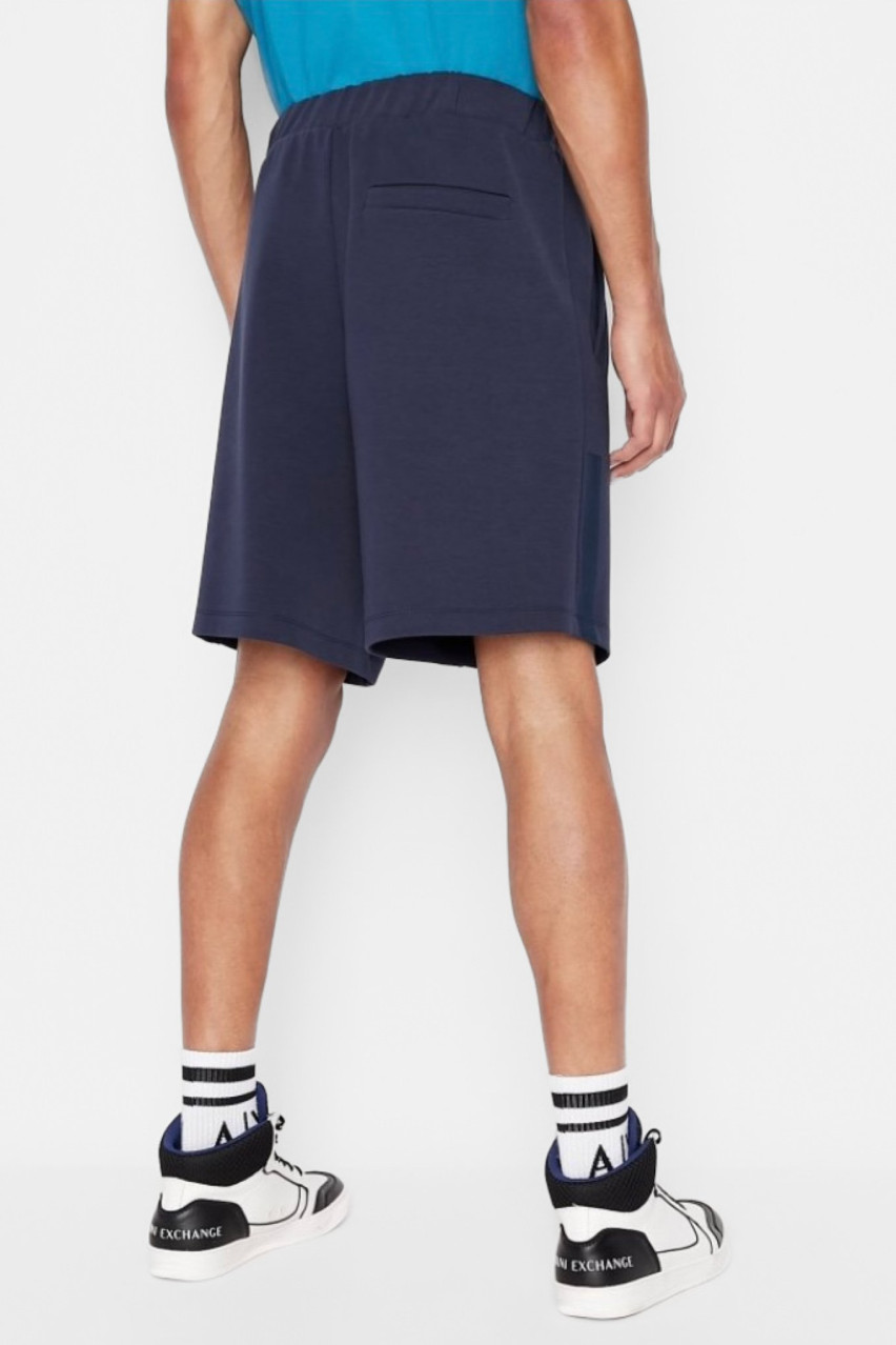 Тёмно-синие шорты Armani Exchange