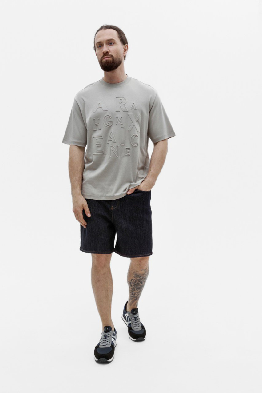 Темно-сині шорти Armani Exchange