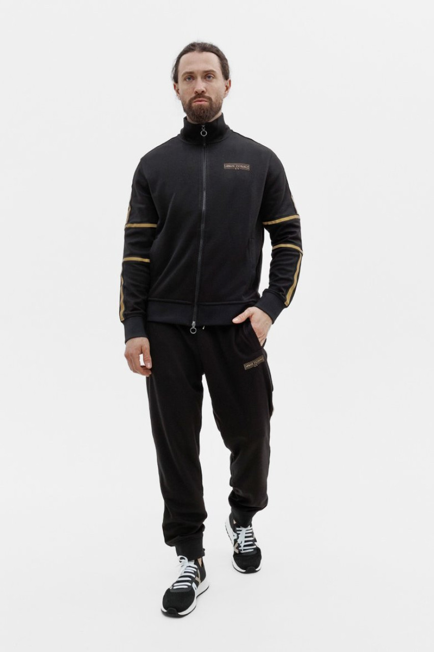 Чорні спортивні штани Armani Exchange