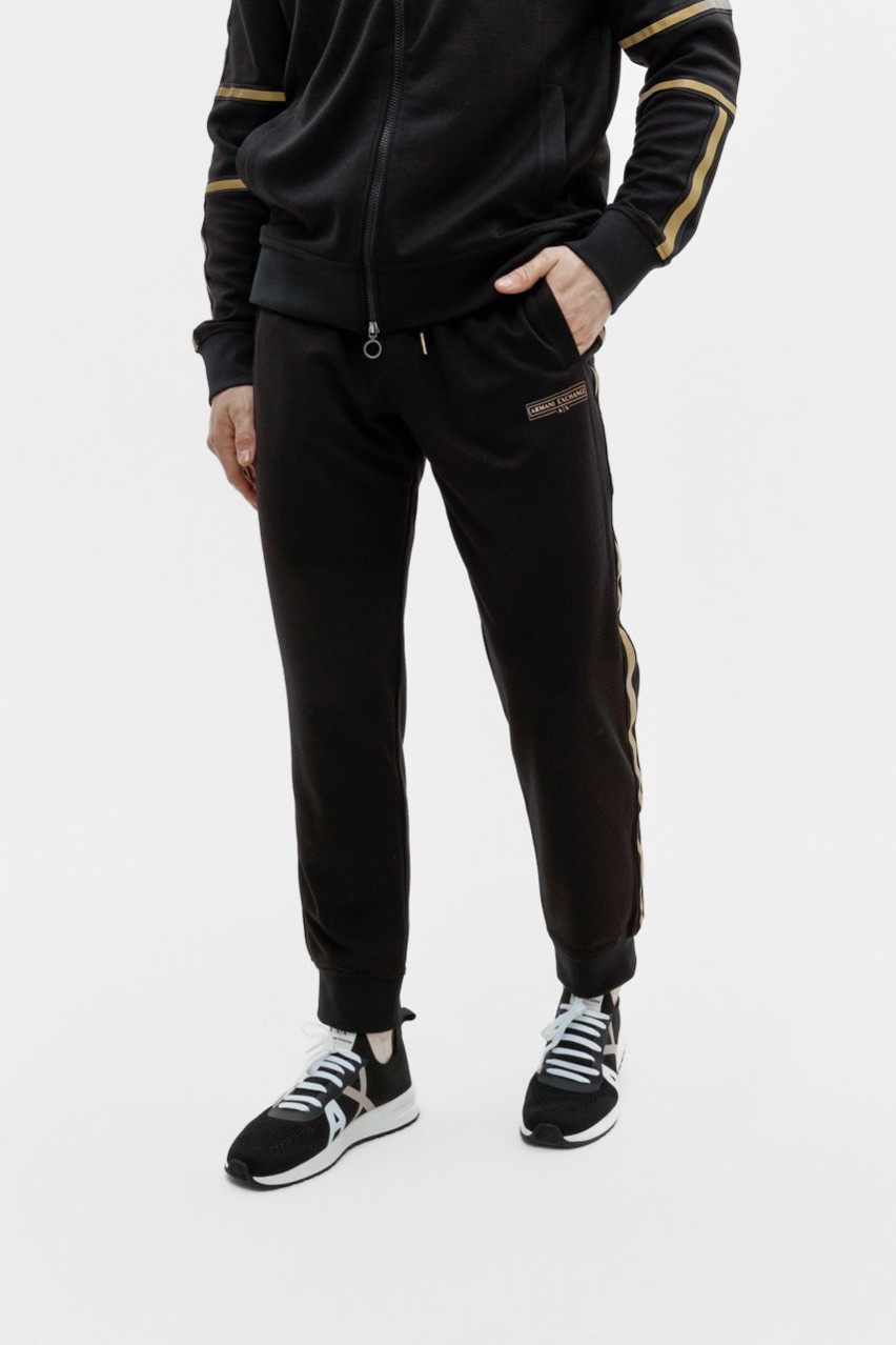 Чорні спортивні штани Armani Exchange