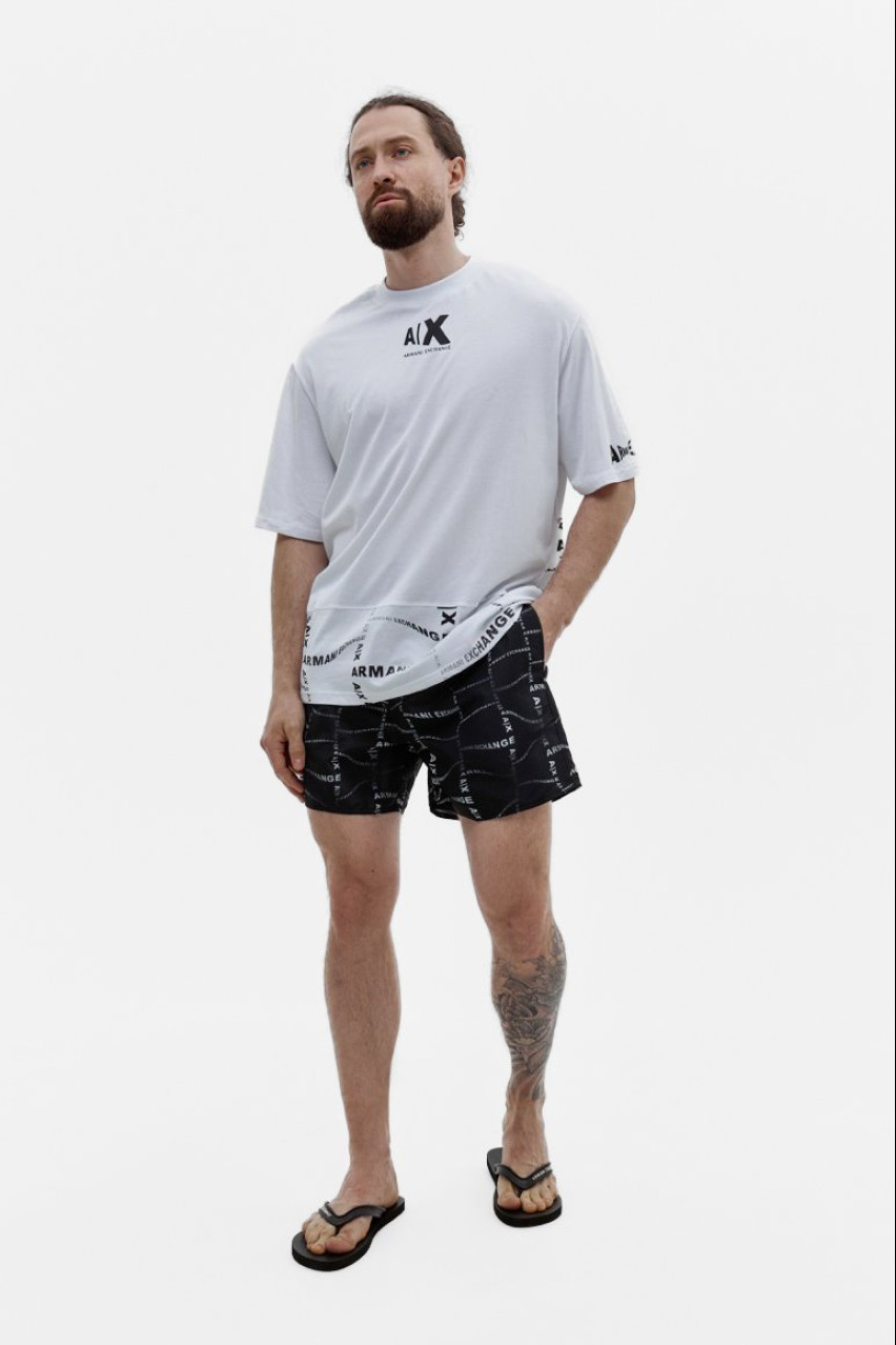 Чорні плавки Armani Exchange