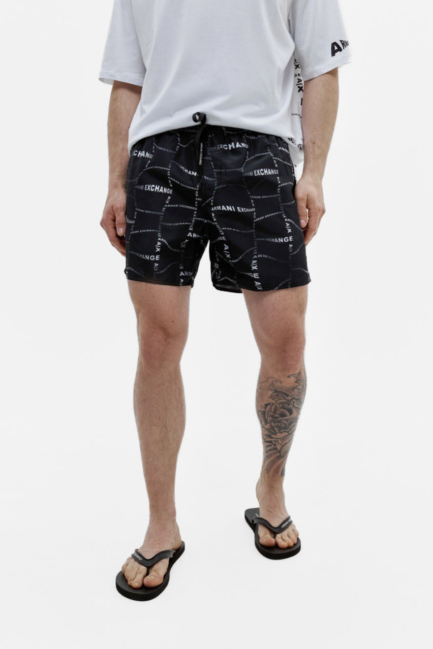 Чорні плавки Armani Exchange