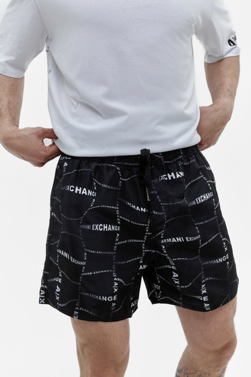 Чорні плавки Armani Exchange