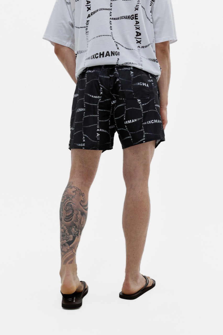 Чорні плавки Armani Exchange