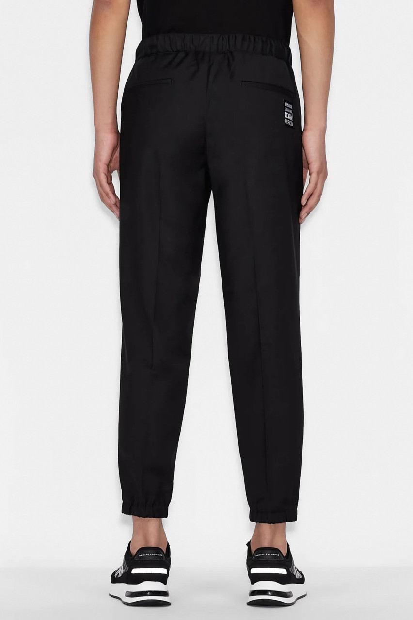 Чорні брюки Armani Exchange