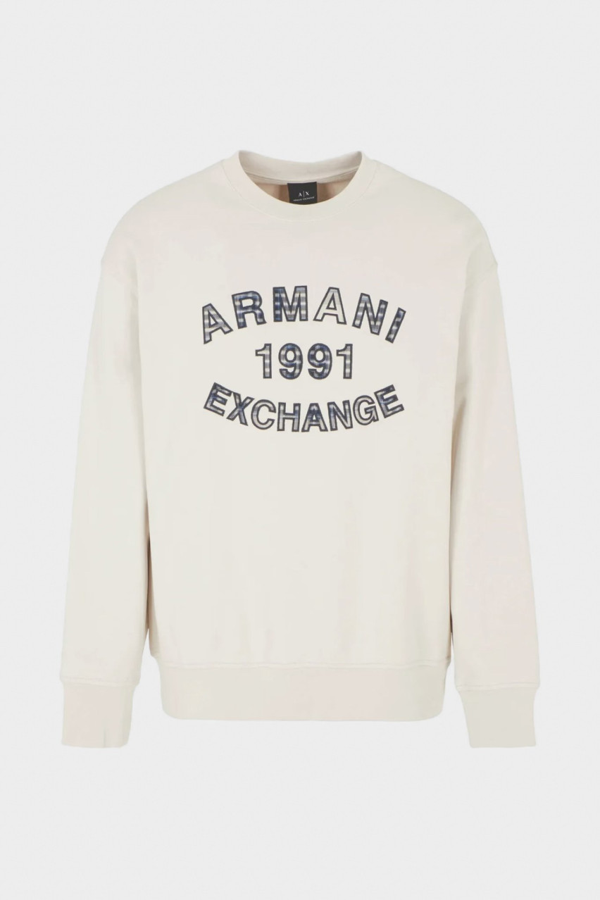 Бежевий світшот Armani Exchange