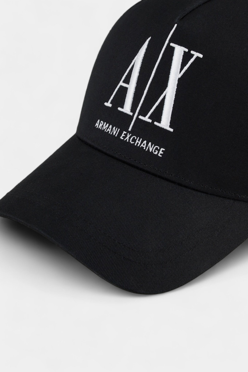 Чорна кепка Project Visor з колекції Icon XM000811 AF13343 UC001 Armani Exchange
