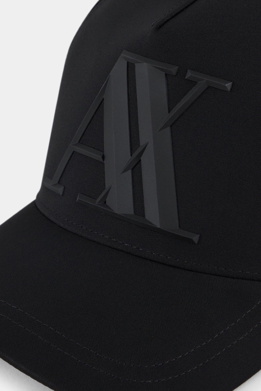 Чорна кепка з логотипом 954079 CC518 00020 Armani Exchange