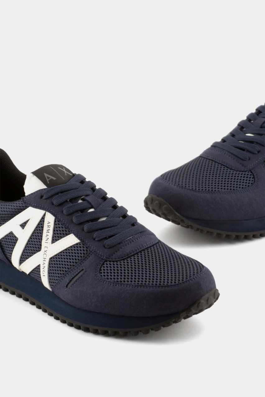 Темно-сині кросівки Armani Exchange 