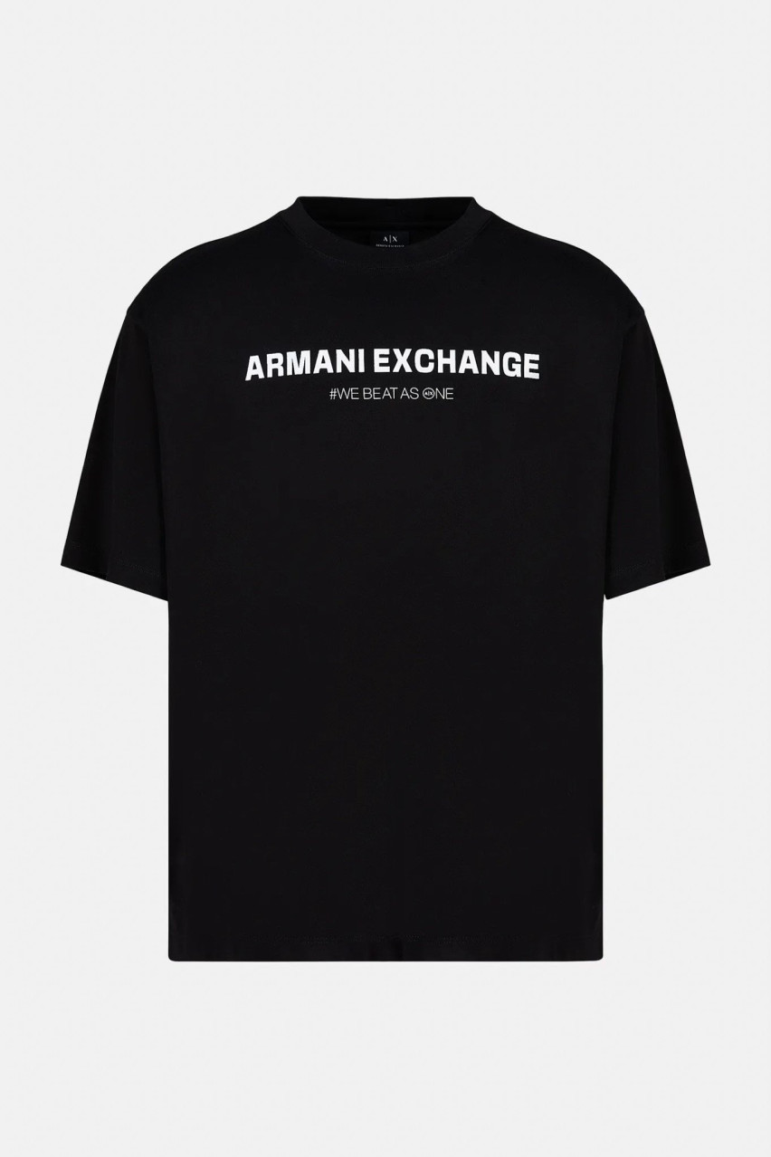 Чорна футболка  Armani Exchange 