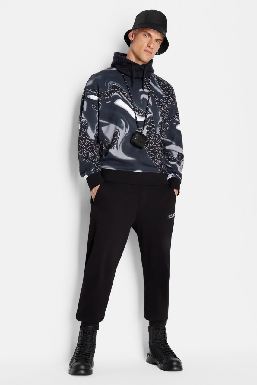 Чорні спортивні штани Armani Exchange