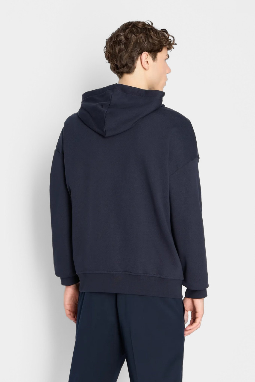 Темно-синє худі Armani Exchange