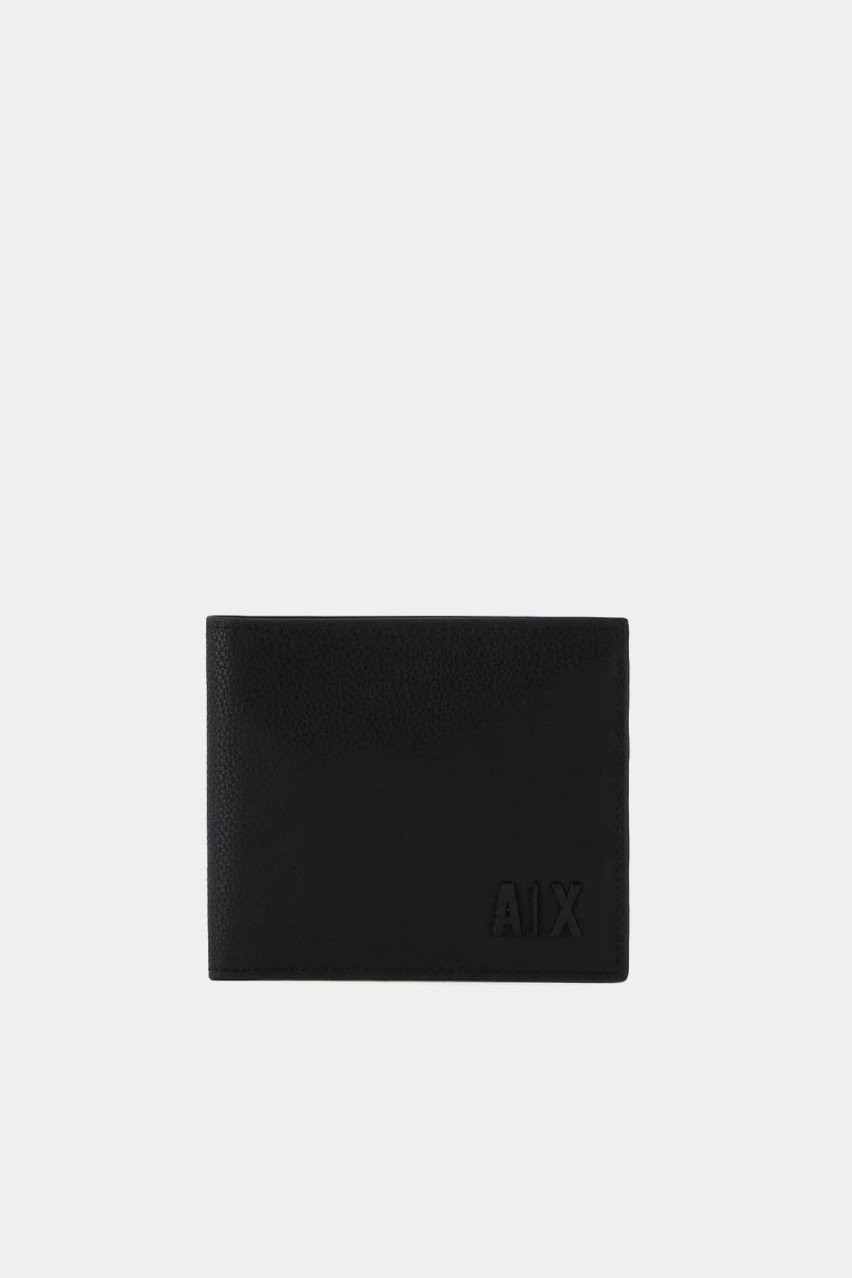 Чорний гаманець Armani Exchange