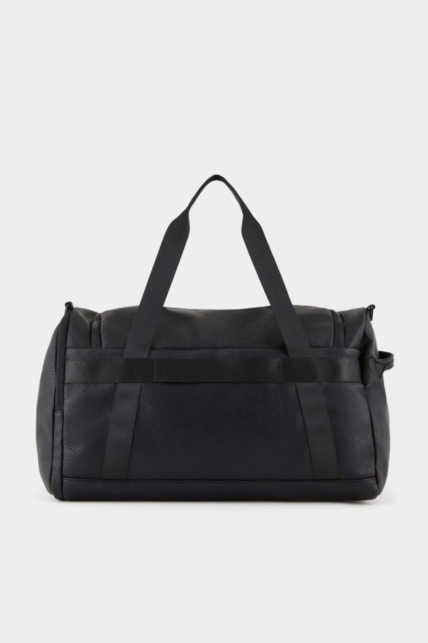 Чёрная дорожная сумка Armani Exchange