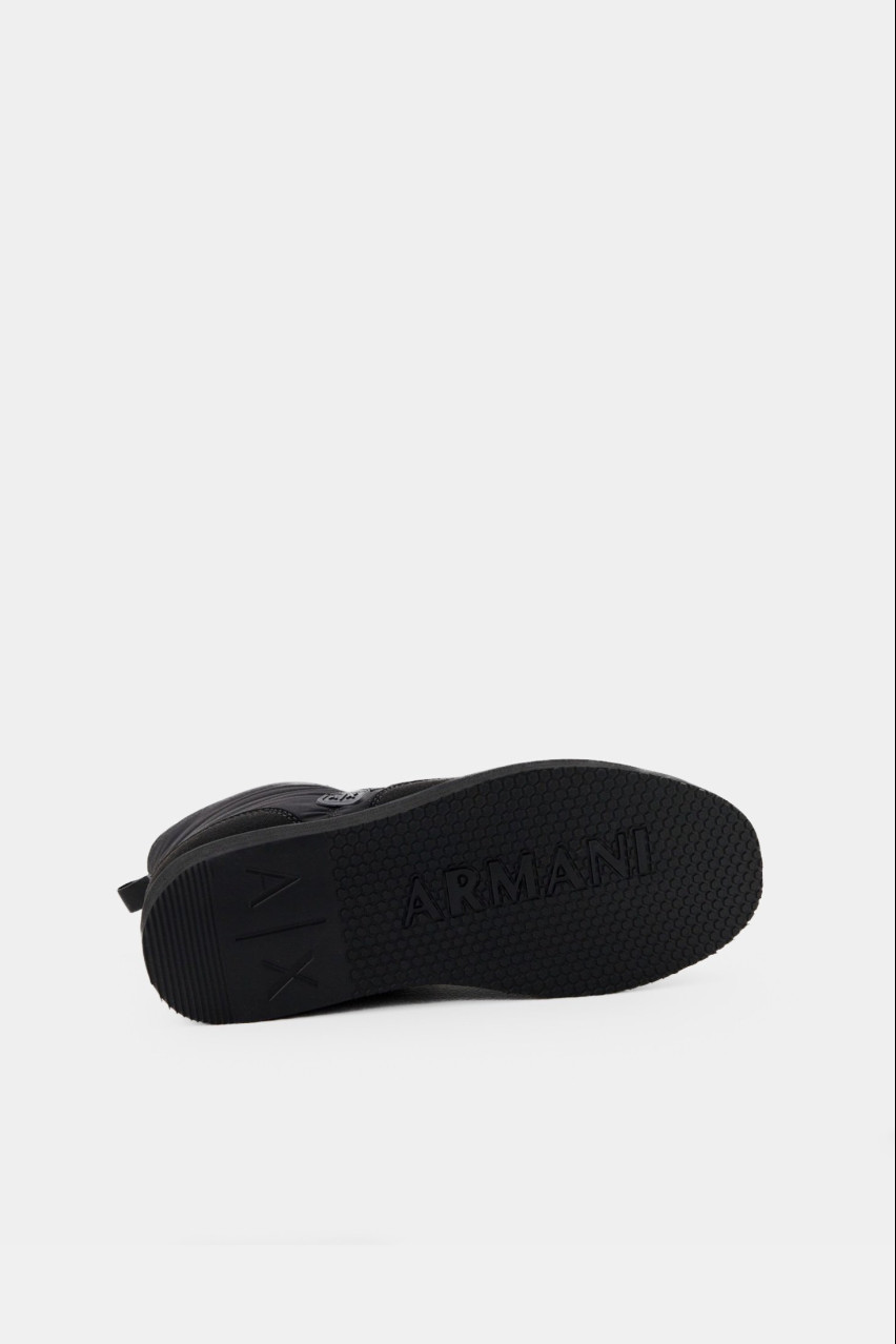 Чёрные ботинки Armani Exchange